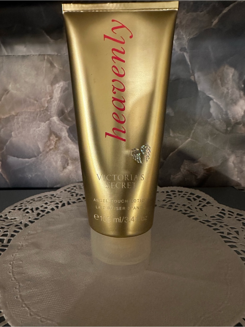 Vintage Victoria's Secret Heavenly Body Lotion - Gold Tube